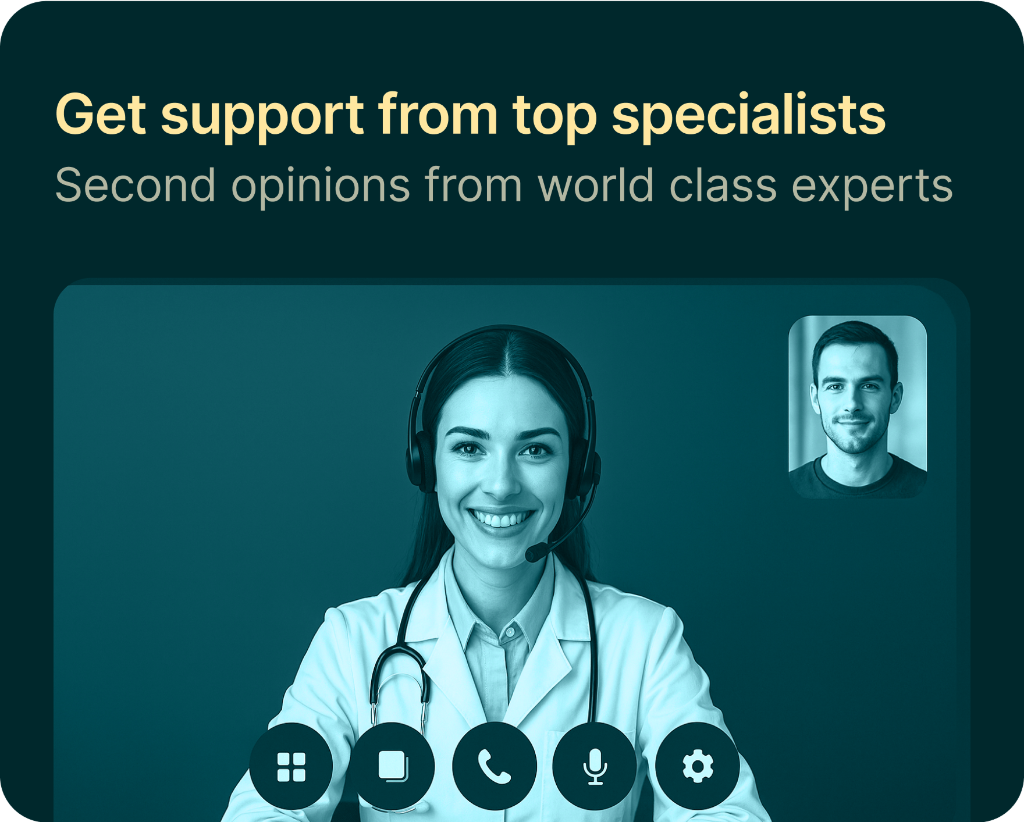 Get support from top specialists