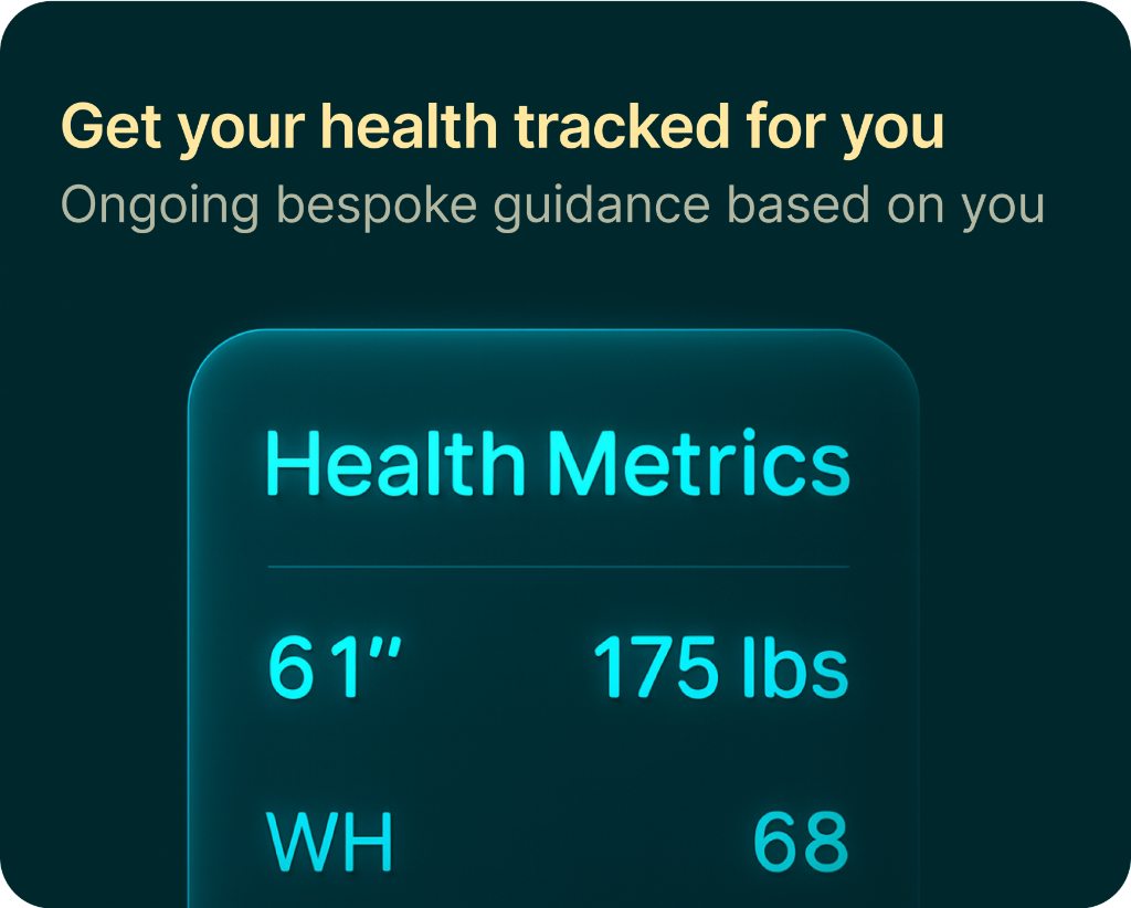 Get your health tracked for you
